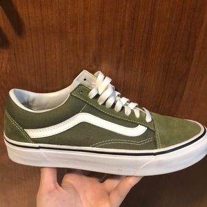 Olive Green Vans